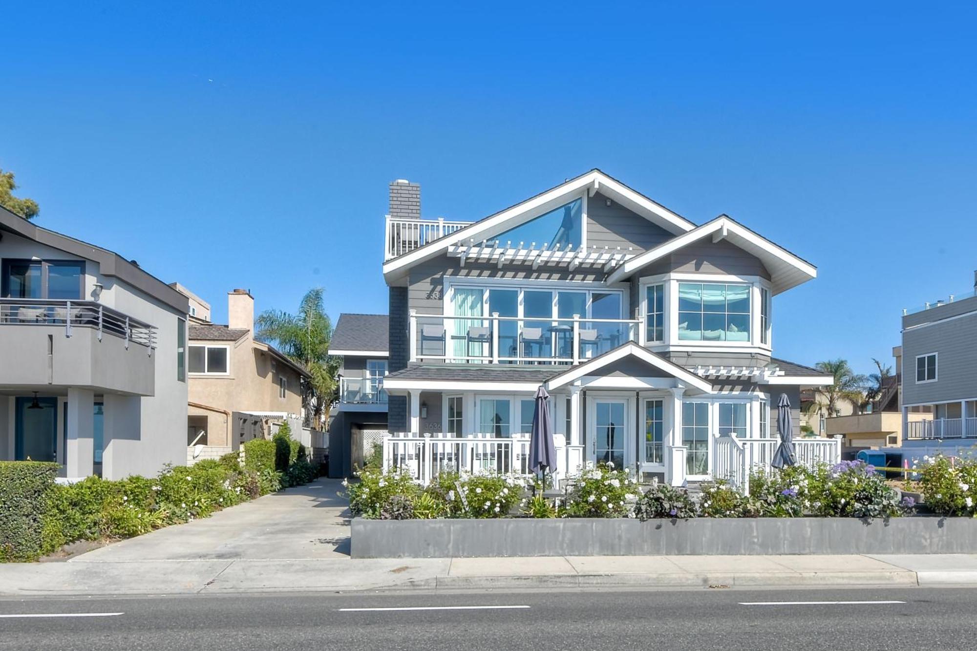 Luxury Ocean Views - 6 Bedroom Home - Steps To Sand Carlsbad Dış mekan fotoğraf